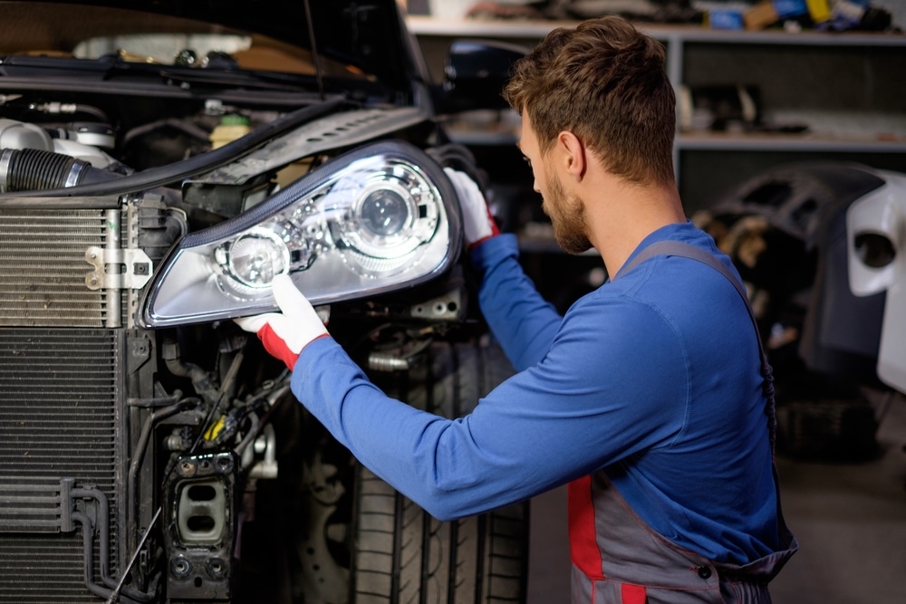 Headlight Restoration at TriState Collision Center